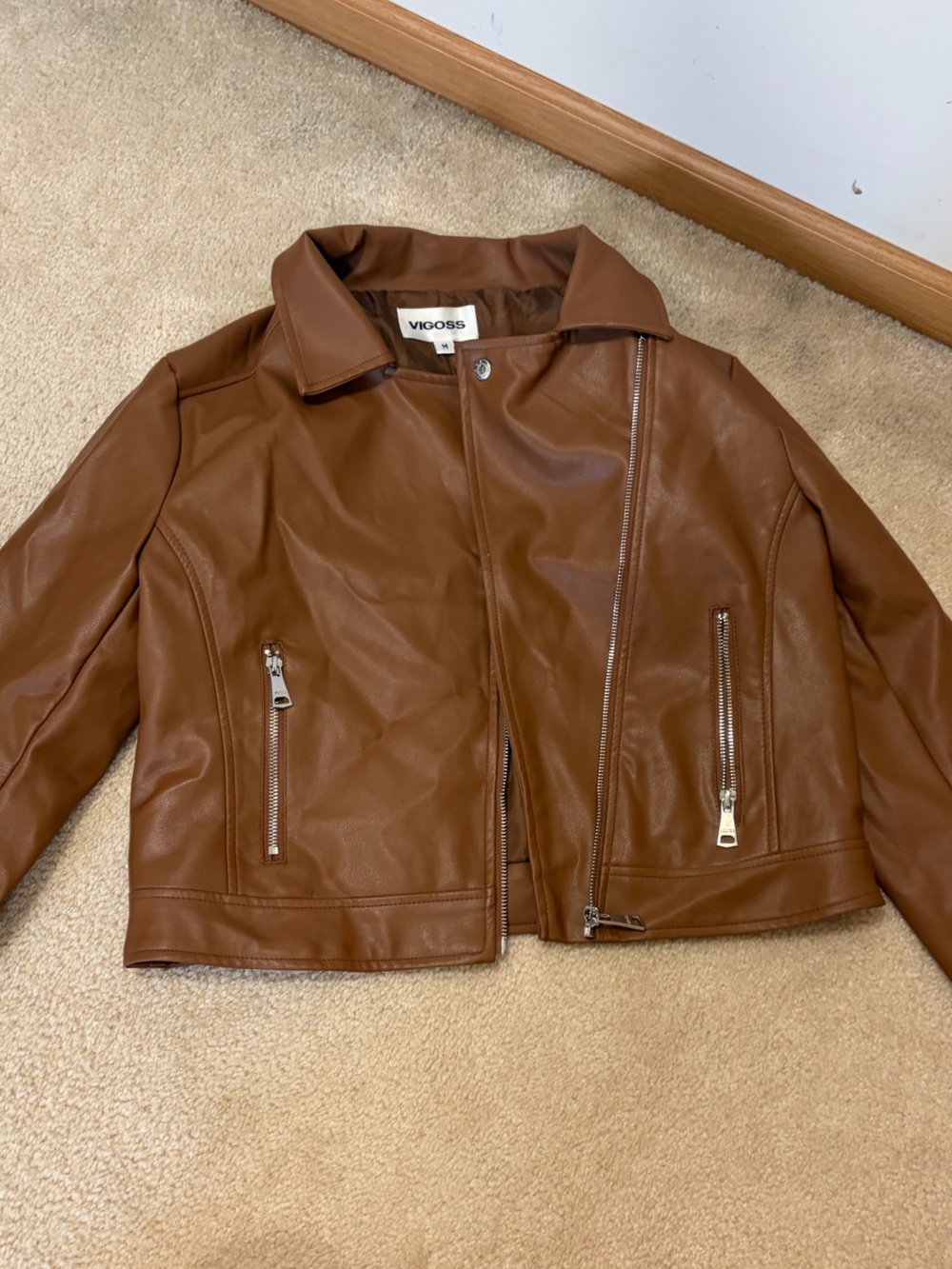 Leather jacket